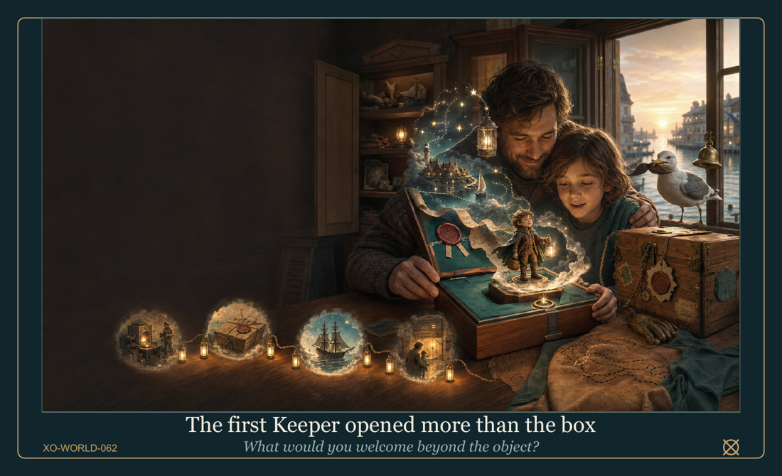 World Card 062: the first Keeper opened more than the box